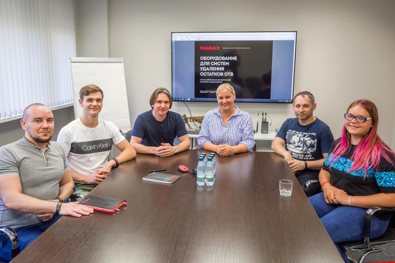 Состоялась встреча генеральных директоров компаний «АСС» Евгении Колесняк и FLAMAX Фиргата Зиганшина