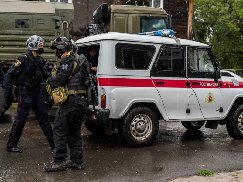 В Хакасии прошло тактико-специальное занятие среди подразделений Росгвардии