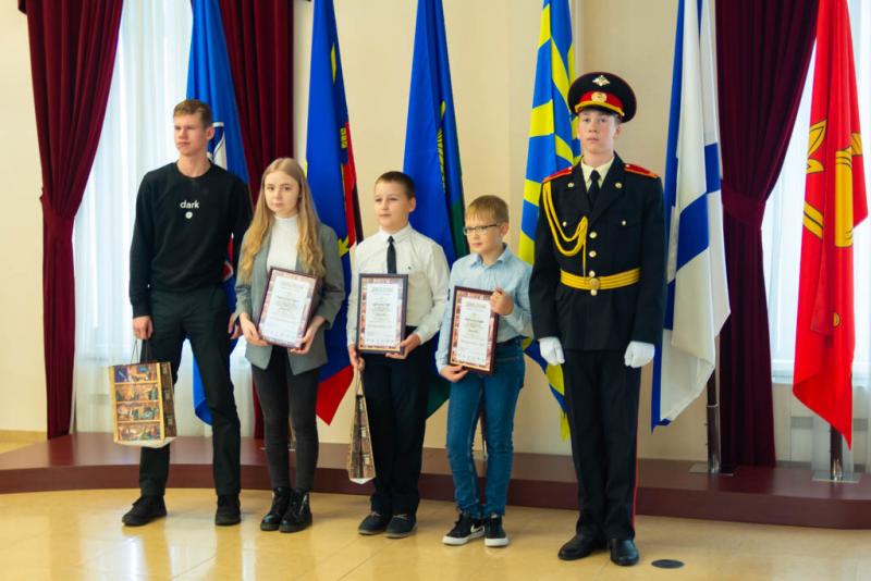 Награждение призеров военно-патриотического конкурса прошло в Музее боевой славы