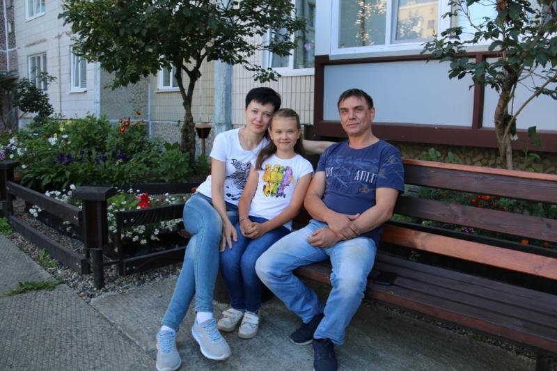 В Томской области семья военнослужащей воинской части Росгвардии одержала победу в конкурсе «Северский дворик»