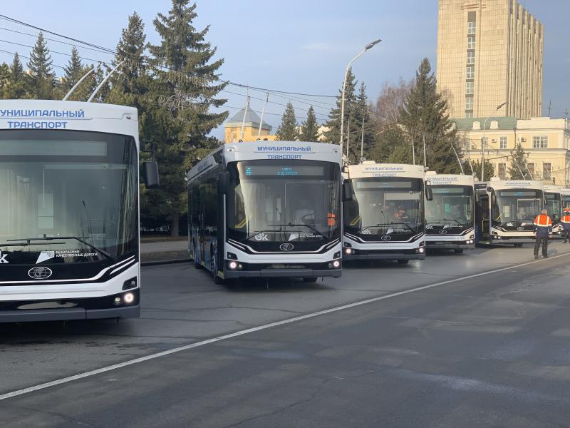 В Омске состоялась презентация троллейбусов «Адмирал» производства «ПК Транспортные системы»