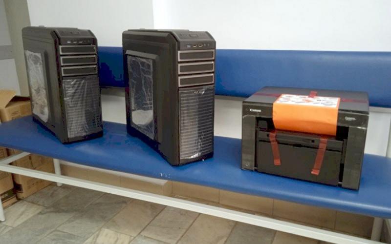 Врачи саранской поликлиники № 2 получили от участников акции #МыВместе новую оргтехнику