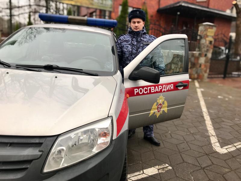 В Калининградской области сотрудники Росгвардии пресекли три нарушения общественного порядка