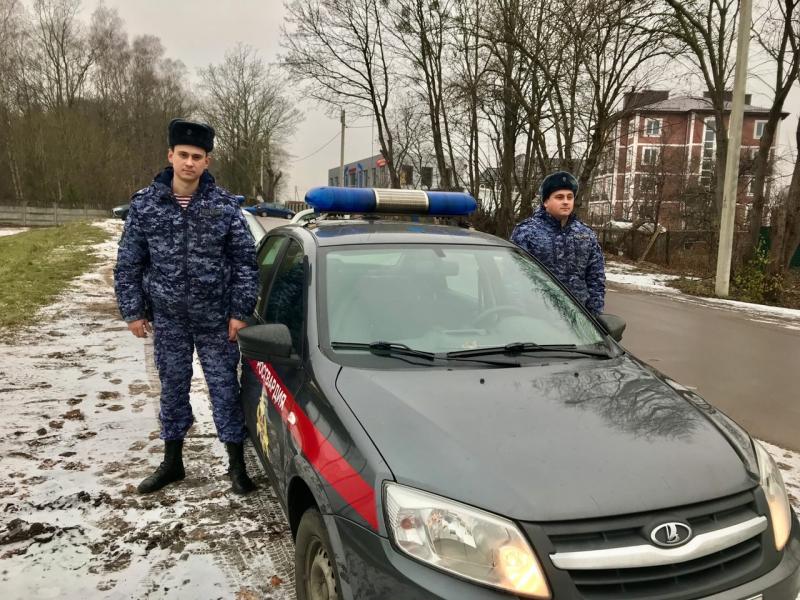В Калининграде росгвардейцы задержали нарушителя общественного порядка
