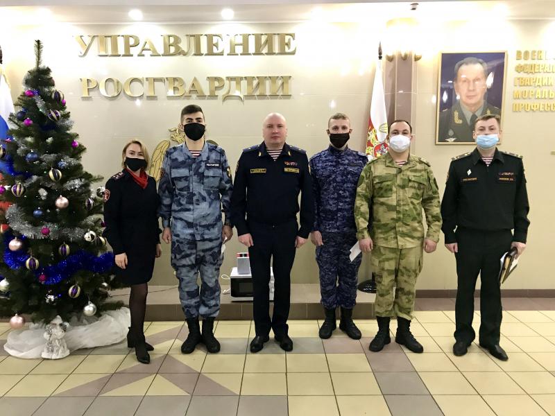 В Управлении Росгвардии по Калининградской области прошло награждение победителей фотоконкурса