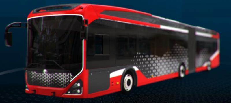 "ПК Транспортные системы" создает первый в России сочлененный электробус с ночной подзарядкой