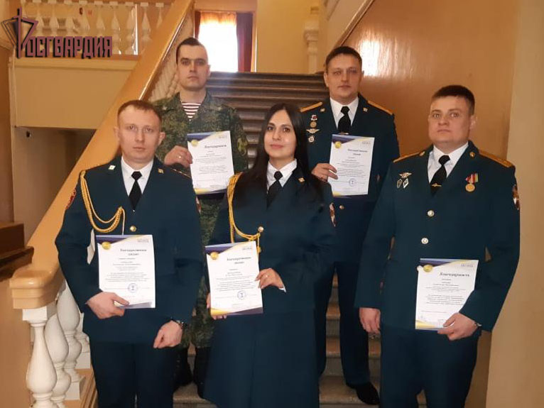 В Иркутской области наградили отличившихся сотрудников, военнослужащих и ветеранов Росгвардии
