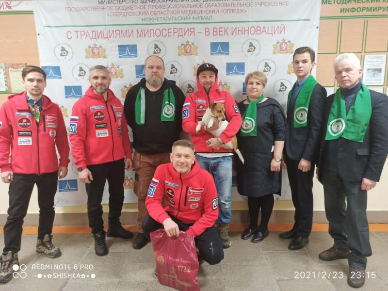 23 февраля Нижнетагильский филиал ГБПОУ «СОМК» встречал гостей – участников грандтура «Байкальская миля»