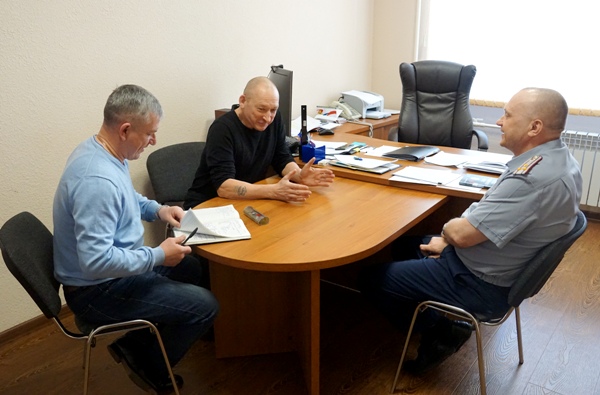 Начальник УФСИН России по Магаданской области провел рабочую встречу с председателем Общественного совета при ведомстве