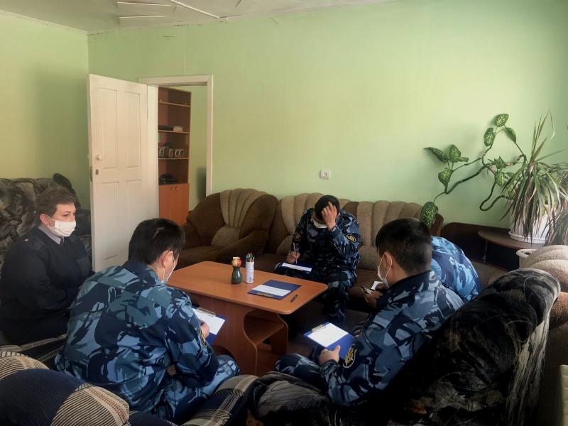 В ИК-4 проведены тренинговые занятия с молодыми сотрудниками.