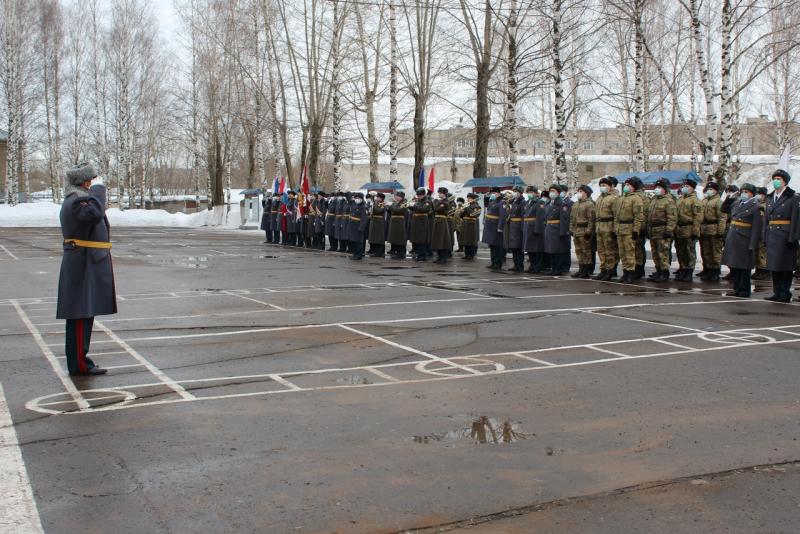 В Кировском соединении войск национальной гвардии состоялось торжественное мероприятие в честь юбилея ведомства