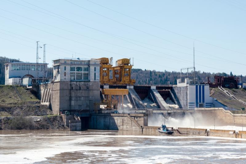 Павловская ГЭС работает в режиме «Паводок»
