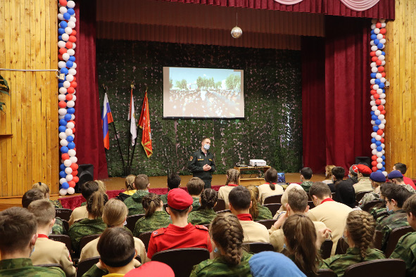 Представитель Росгвардии рассказал школьникам Марий Эл о ВУЗах войск национальной гвардии