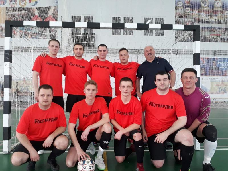 Команда областной Росгвардии заняла призовое место в первенстве по мини-футболу на призы общества «Динамо»