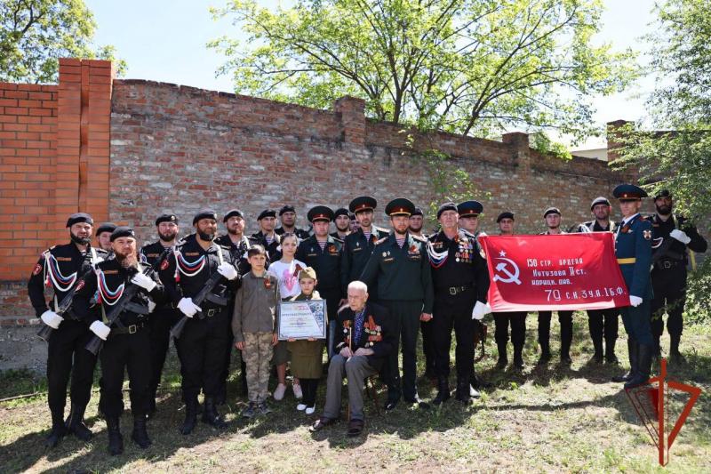 В Грозном Росгвардейцы исполнили мечту ветерана Великой Отечественной войны.