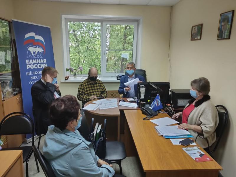 Приемы жителей прошли в Щелково