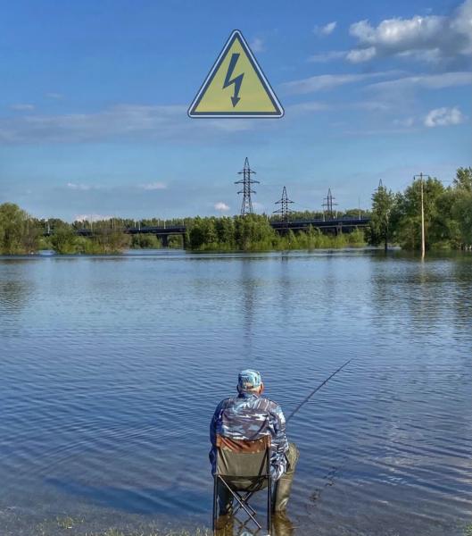Юго-Западный филиал компании «Россети Кубань» предупреждает любителей рыбной ловли об опасности нахождения вблизи энергообъектов
