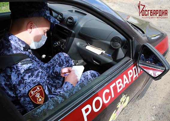 В Рузаевском районе Республики Мордовия росгвардейцы оказали содействие сотрудникам ДПС в задержании пьяного водителя