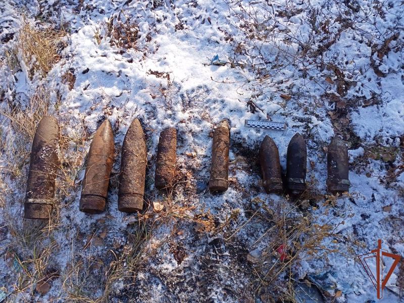 Взрывотехники ОМОН Росгвардии уничтожили боеприпасы, обнаруженные в Курганской области