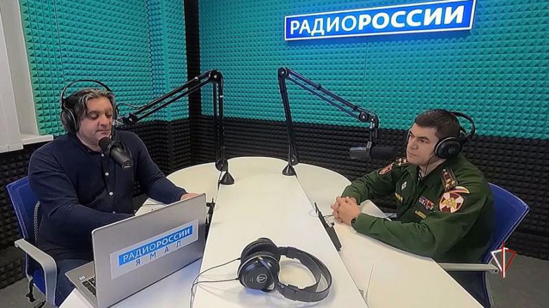 Управление Росгвардии по ЯНАО и Новосибирский ведомственный ВУЗ провели радиомост (Видео)