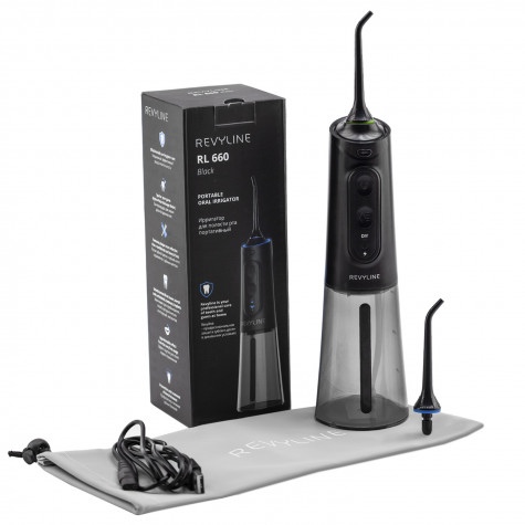 Дорожные ирригаторы Revyline RL 660 Black в современном дизайне доступны в Новосибирской области