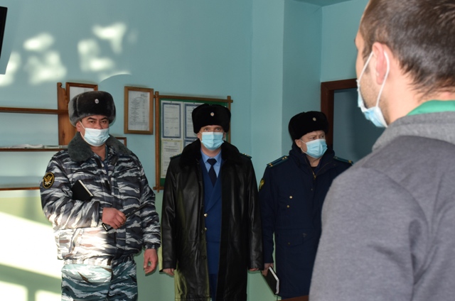УКП  при ИК-1 ОФСИН России по Республике Алтай    посетил первый заместитель прокурора республики