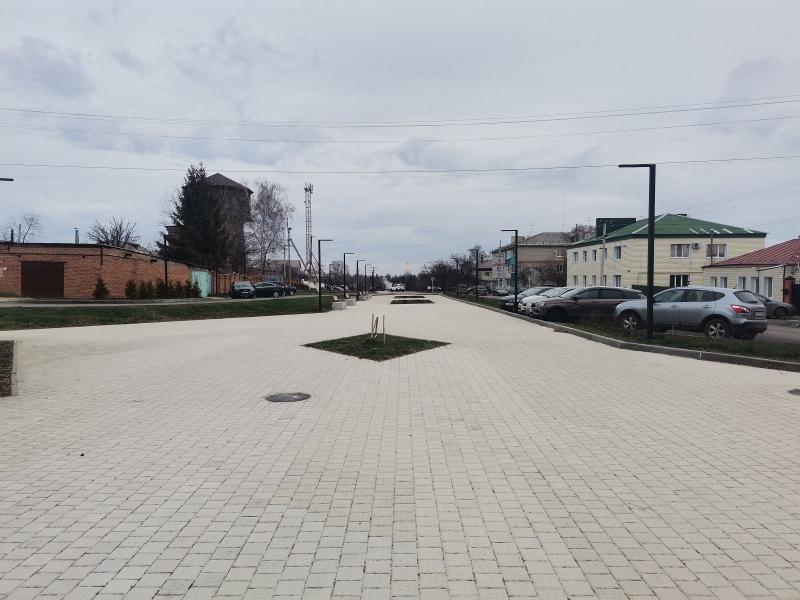Народный фронт помог реконструировать сквер Военных автомобилистов в Острогожске