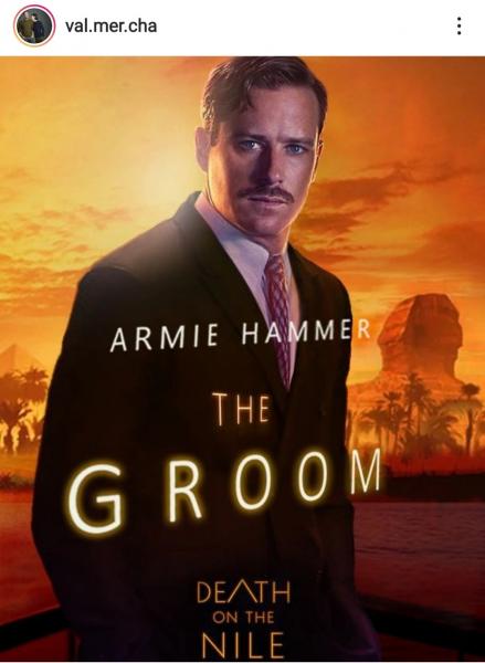 Фанаты поддерживают Арми Хаммера перед премьерой "Смерти на Ниле"