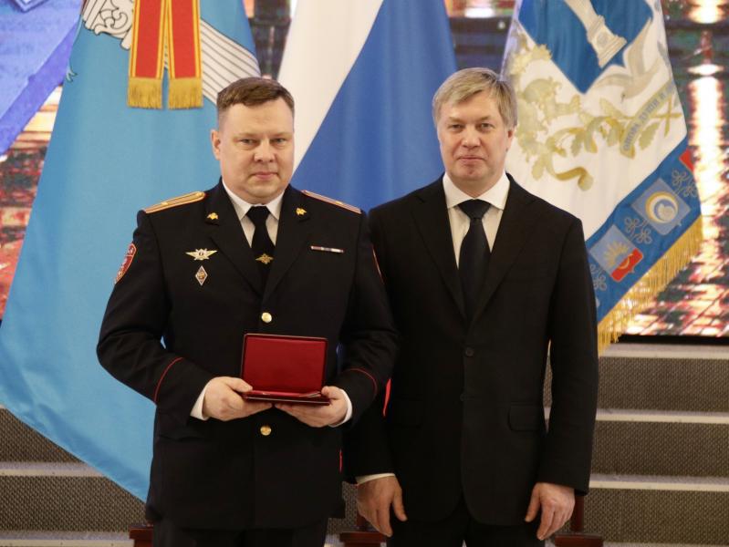 Ульяновский росгвардеец награжден медалью Луки Крымского