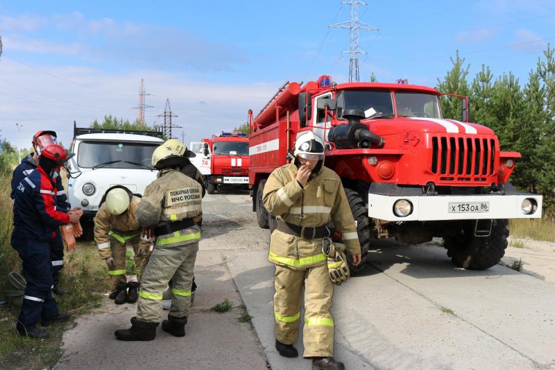 Когалымские энергетики признаны лучшими в вопросах пожарной безопасности