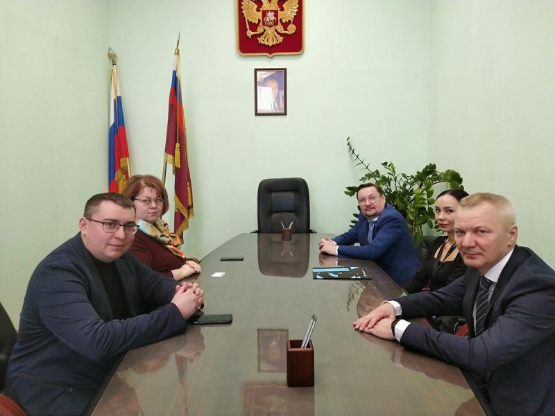 Александр Корнев провел рабочую встречу с руководством забайкальского филиала банка «Открытие»
