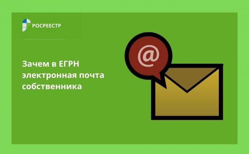 Зачем в ЕГРН электронная почта собственника