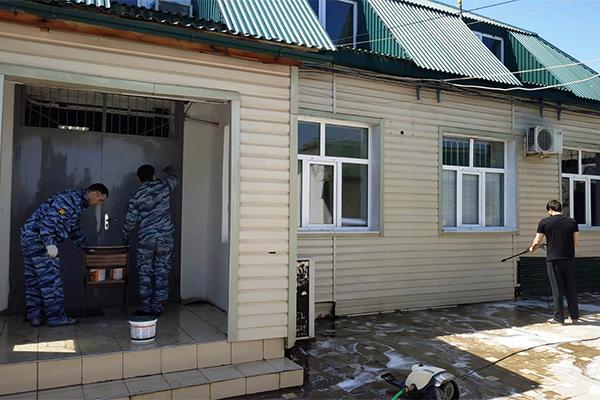В отделе по конвоированию прошел субботник