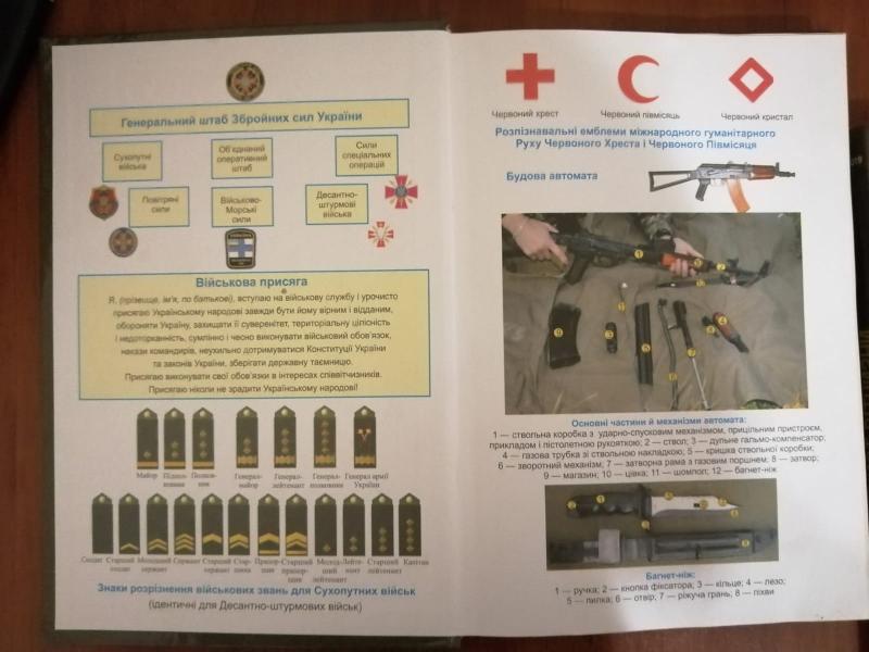 Учебники с пропагандой идей нацизма обнаружили росгвардейцы в одной из школ Харьковской области