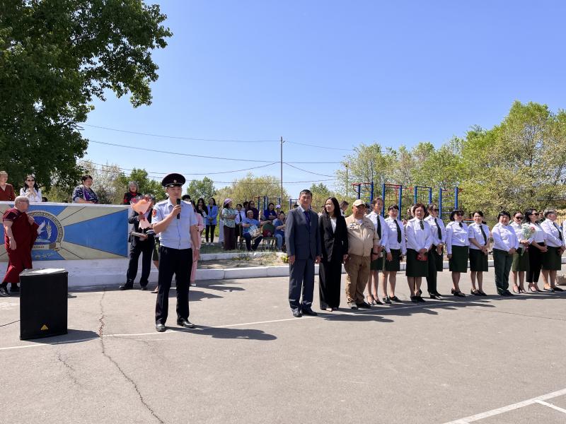 Офицер Росгвардии выступил с напутствием к выпускникам Тувинского кадетского корпуса