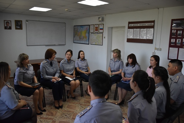 С сотрудниками психологической службы УФСИН России по Республике Тыва проведен учебно-методический семинар