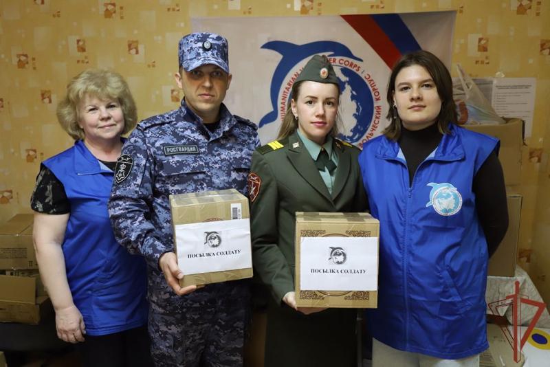 Росгвардейцы из ХМАО – Югры организовали сбор гуманитарной помощи для жителей Донбасса