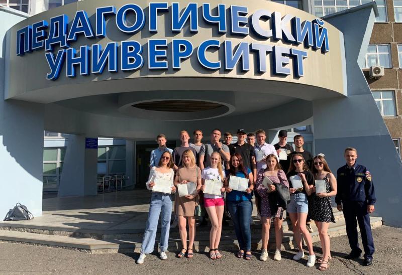 30 студентов вузов и ссузов Алтайского края освоили в АлтГПУ профессию матрос-спасатель при поддержке гранта РСО