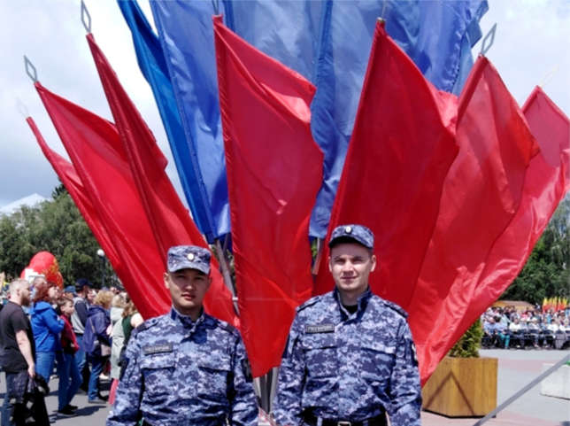 Росгвардия В Зауралье обеспечила безопасность мероприятий, посвящённых Дню России
