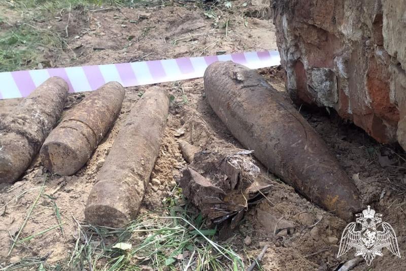 Артиллерийские снаряды советского производства обнаружены в Костроме