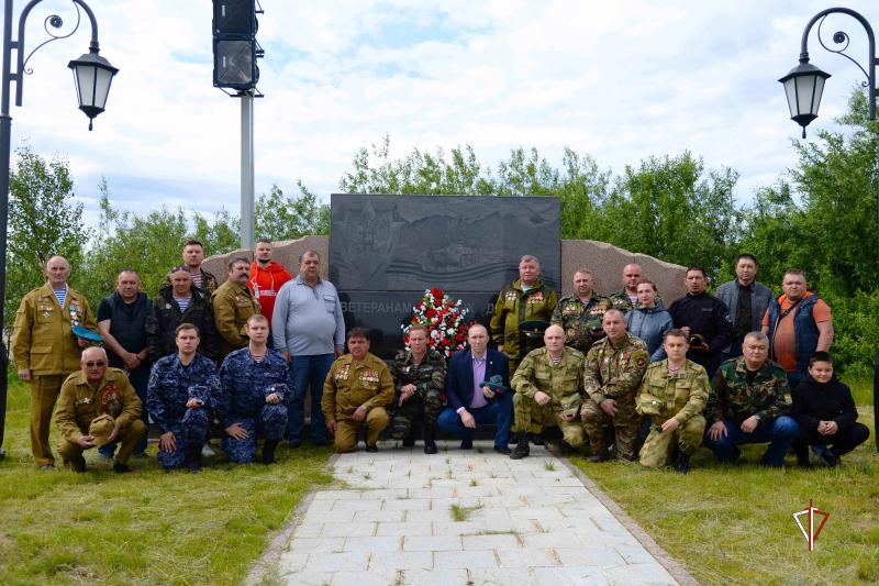 Росгвардия на Ямале приняла участие в мероприятиях ко Дню ветеранов боевых действий