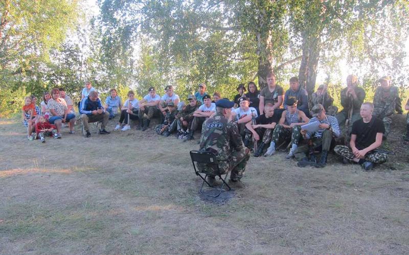 Бойцы СОБР «Рифей» приняли участие в проведении Гонки юных 
героев – 2022 на Южном Урале
