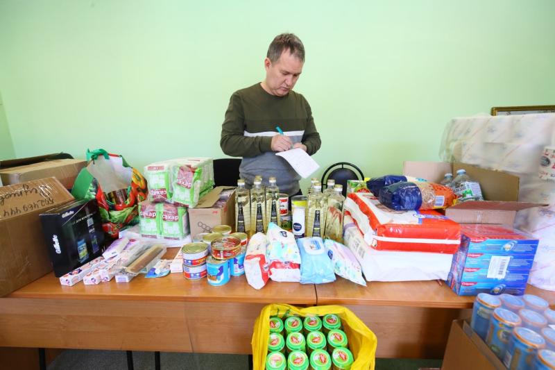 В Реутове собрали более 380 тонн гумпомощи для жителей Донбасса