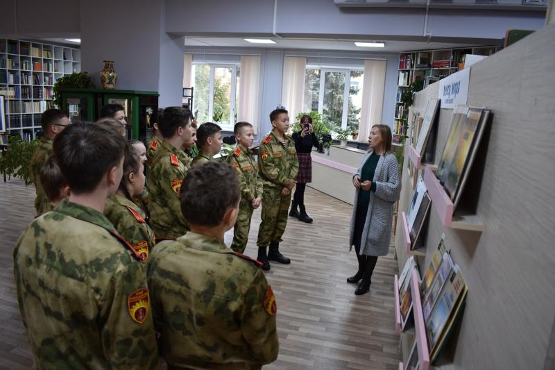 В Йошкар-Оле кадеты Росгвардии стали участниками программы «Творец Российской империи»