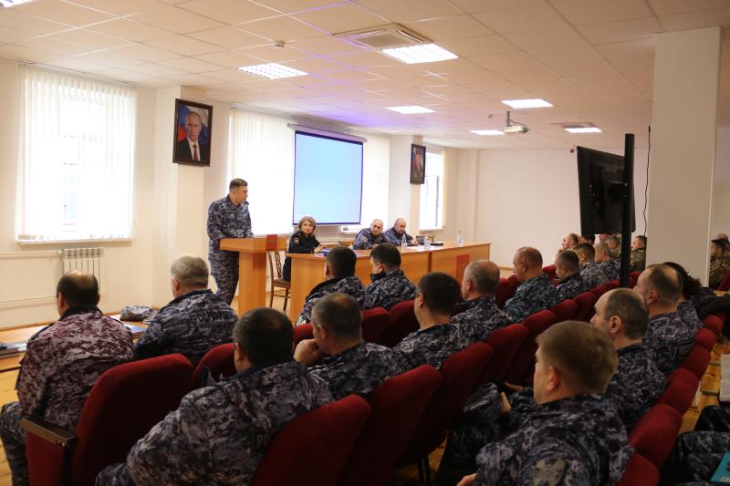 В СЕВЕРНОЙ ОСЕТИИ РОСГВАРДЕЙЦЫ ПРИНЯЛИ УЧАСТИЕ В ТЕХНИЧЕСКОЙ КОНФЕРЕНЦИИ