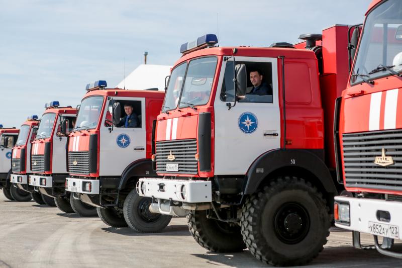 Пожарные и спасатели ОТЭКО провели в 2022 году 93 тренировки в порту Тамань