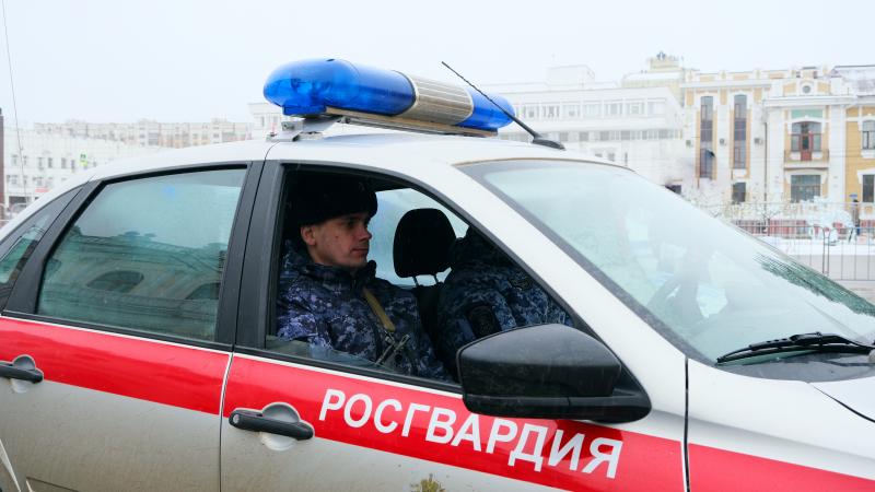 Росгвардейцы приняли участие в ликвидации пожара в Тамбовской области