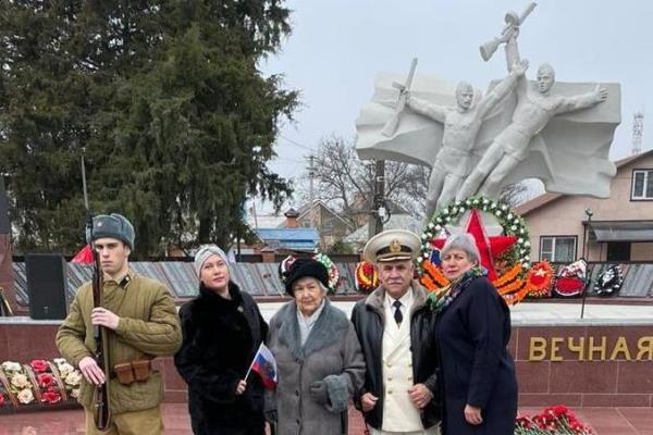 Ветераны УИС Краснодарского края приняли участие в мероприятиях, посвященных 80-летию освобождения  города Усть-Лабинск