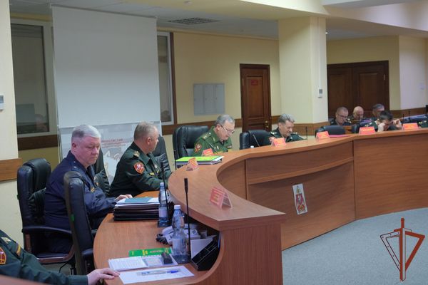 Начальник Управления Росгвардии по Республике Мордовия принял участие в юбилейном заседании военного совета