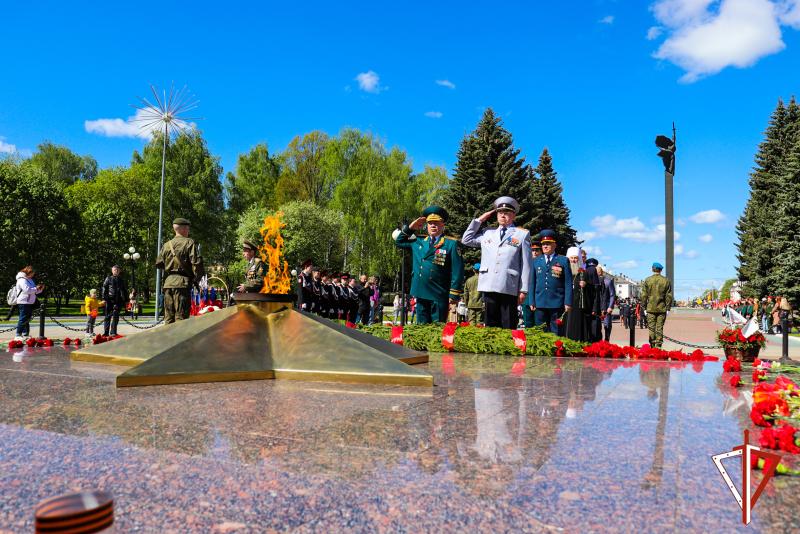 В Марий Эл руководство территориального управления Росгвардии почтило память павших в Великой Отечественной войне